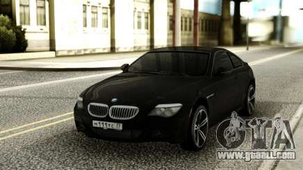 BMW M6 Black for GTA San Andreas