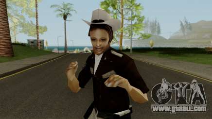 Cop Girl for GTA San Andreas