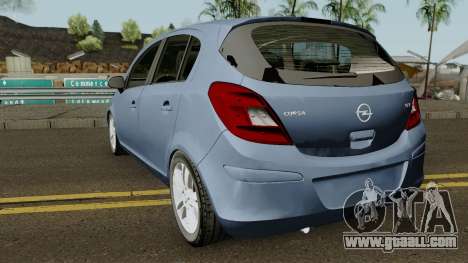 Opel (Vauxhall) Corsa D Phase 2 V1 for GTA San Andreas