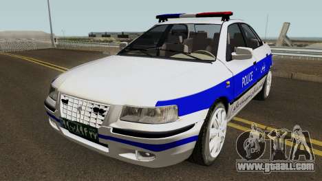 IKCO Samand Police LX v3 for GTA San Andreas