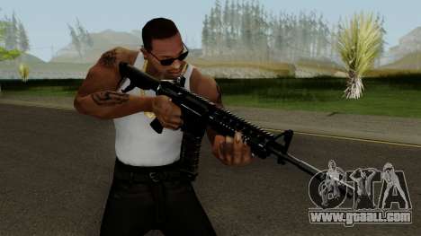 Contract Wars M4A1 Custom for GTA San Andreas