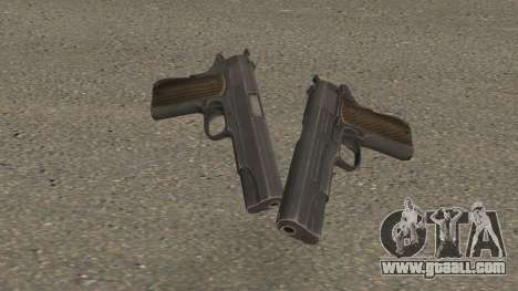 Colt M1911 Bad Company 2 Vietnam for GTA San Andreas