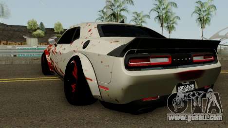Dodge Hellcat Blood for GTA San Andreas