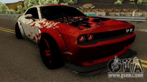 Dodge Hellcat Blood for GTA San Andreas