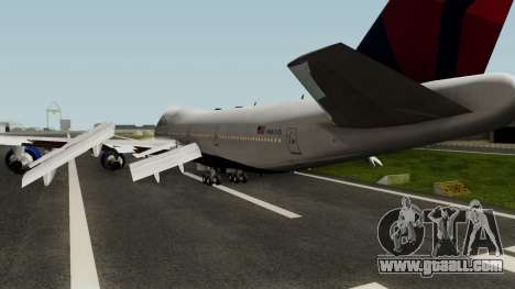 Delta Air Lines Boeing 747-400 for GTA San Andreas