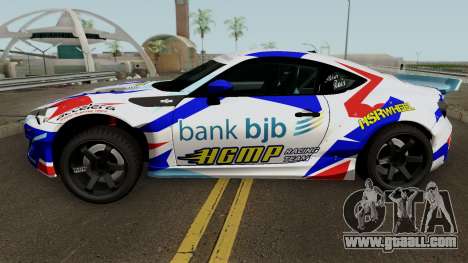 Subaru BR2Z HGMP Racing Team for GTA San Andreas