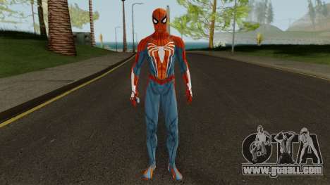 Spider-Man PS4 Standart Skin for GTA San Andreas