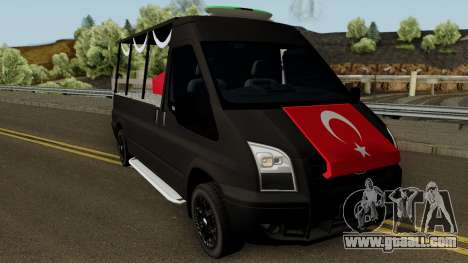 The Funeral Of Martyrs Tool Ford Transit for GTA San Andreas