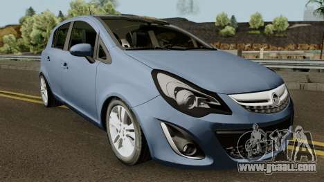 Opel (Vauxhall) Corsa D Phase 2 V1 for GTA San Andreas