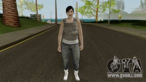 Female Skin from GTA Online 2 for GTA San Andreas