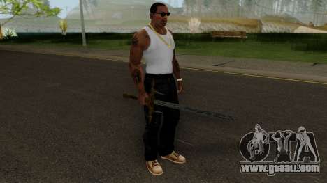 Barbarossa Sword From COD WWII:Nazi Zombies for GTA San Andreas