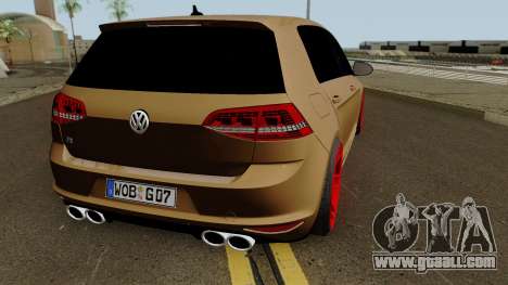 Volkswagen Golf 7 GTI SlowDesign for GTA San Andreas