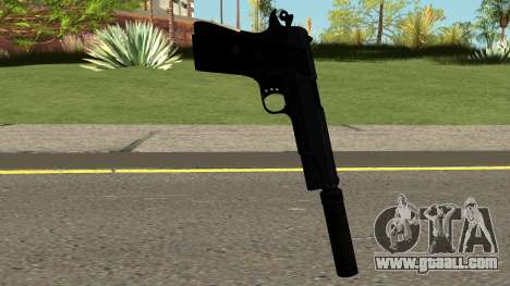 New Silenced Pistol HQ for GTA San Andreas