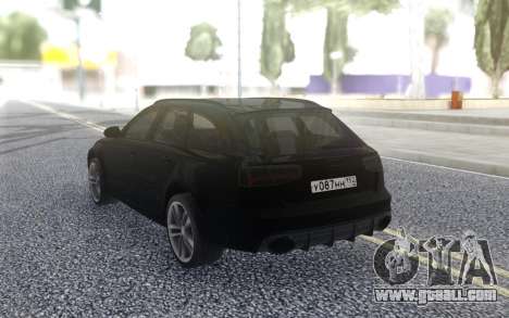 Audi RS 6 for GTA San Andreas