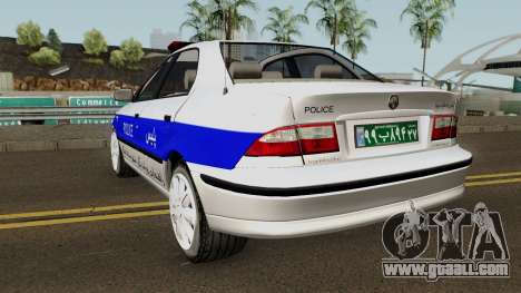 IKCO Samand Police LX-v2 for GTA San Andreas