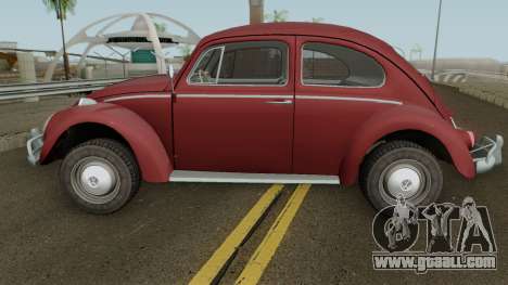 Volkswagen Beetle Deluxe 1300 (Non-ragtop) 1963 for GTA San Andreas