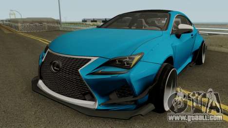 Lexus RC-F for GTA San Andreas