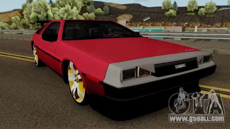 DMC DeLorean 12 Tuning V.1 for GTA San Andreas