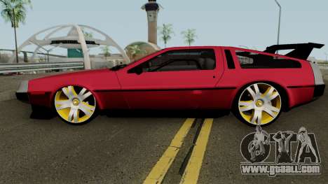 DMC DeLorean 12 Tuning V.1 for GTA San Andreas