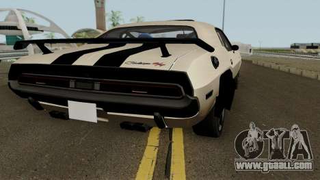 Dodge Challenger RT 1970 Tuned for GTA San Andreas