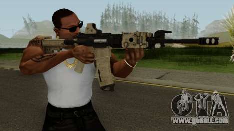 Battle Carnival M4A1 for GTA San Andreas