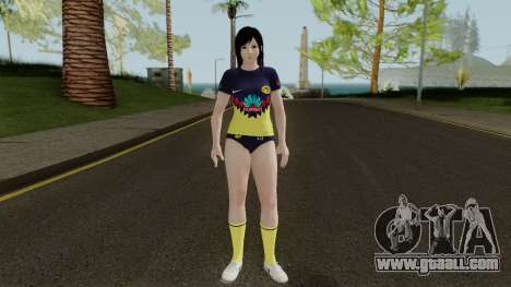 Kokoro Club America - Aguilas del America V2 for GTA San Andreas