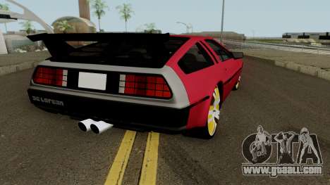 DMC DeLorean 12 Tuning V.1 for GTA San Andreas