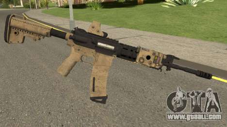 Battle Carnival M4A1 for GTA San Andreas