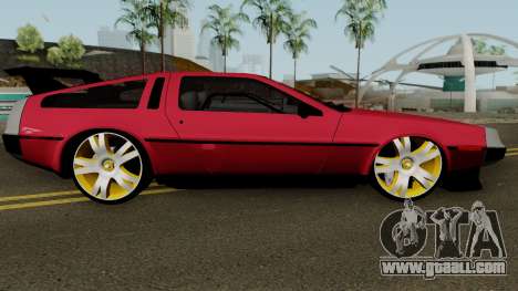 DMC DeLorean 12 Tuning V.1 for GTA San Andreas