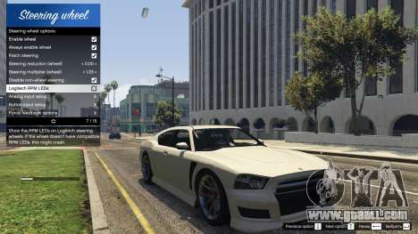 GTA 5 Manual Transmission and Steering Wheel Support