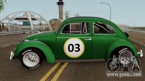 Volkswagen Beetle Ragtop Sedan 1963 for GTA San Andreas