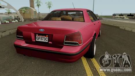 Ford Crown Victoria 2007 (Stanier Style) for GTA San Andreas
