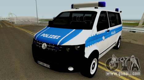 Volkswagen T5 German Police for GTA San Andreas