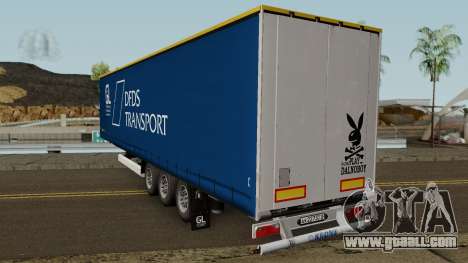 DFDS Transport Trailer for GTA San Andreas