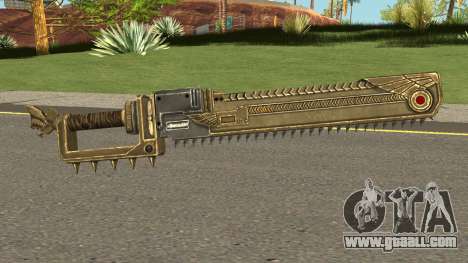 War Hammer 40k Chainsword By Galy Raffo for GTA San Andreas