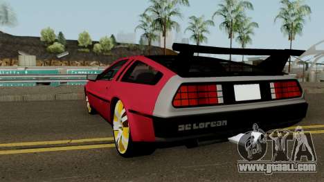 DMC DeLorean 12 Tuning V.1 for GTA San Andreas