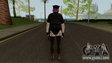 GTA Online Fem Police With Normal Map for GTA San Andreas