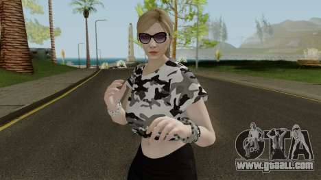 GTA Online Female Skin With Normal Map for GTA San Andreas