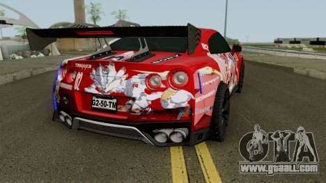 Nissan GT-R Premium R35 17 Itasha for GTA San Andreas