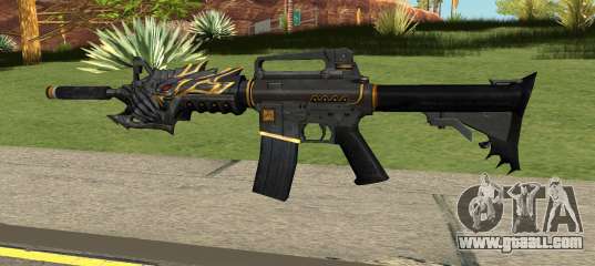 M4A1-S Beast for GTA San Andreas