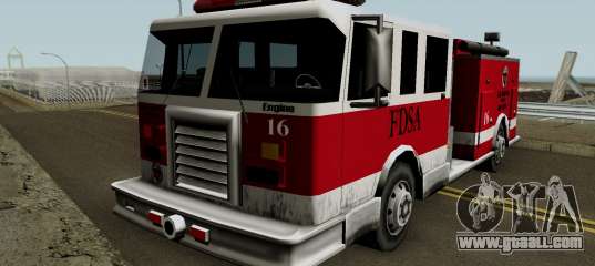 FireTruck IVF for GTA San Andreas