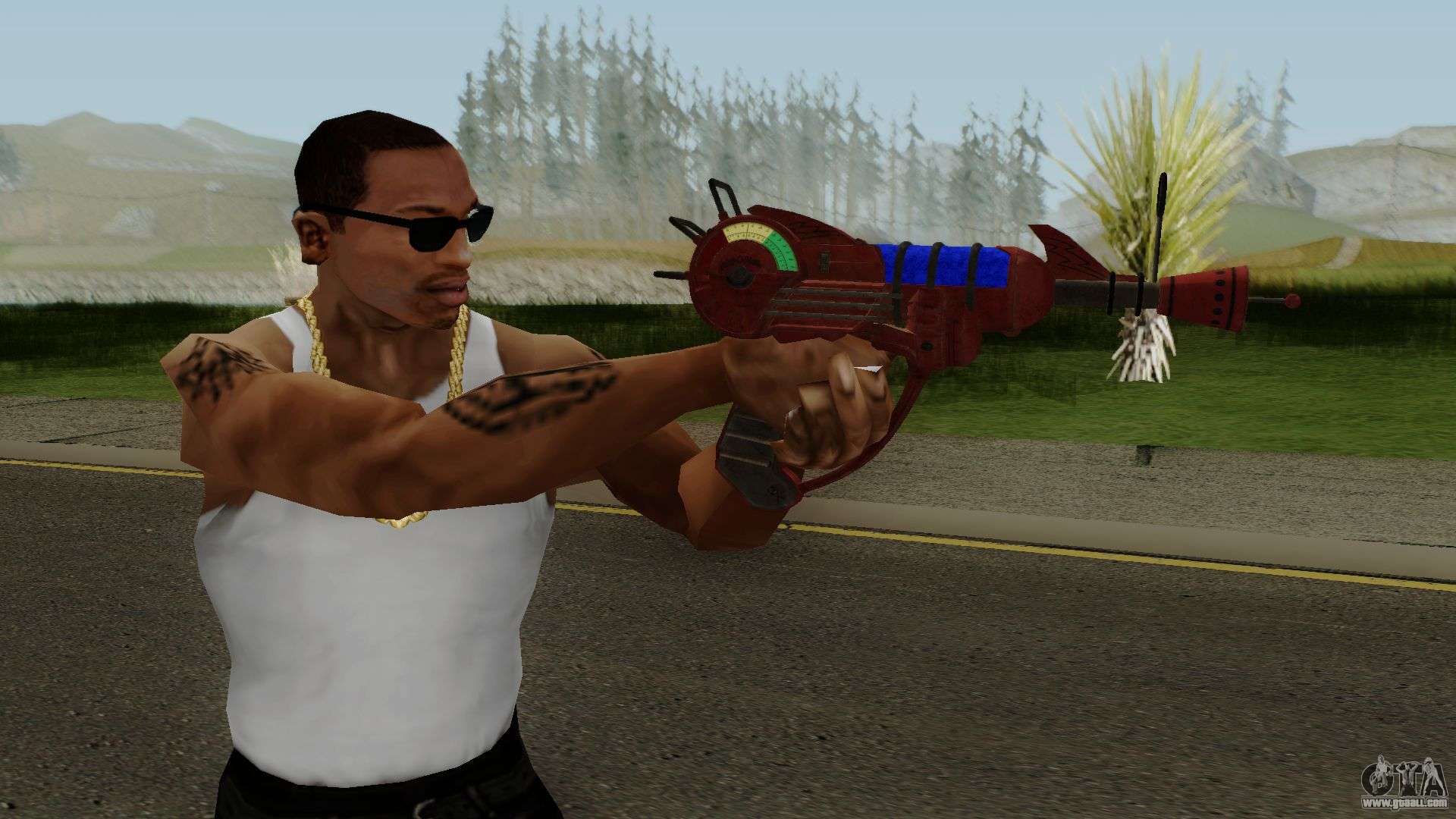 GTA 5 PC Mods - RAY GUN MARK II WEAPON MOD!!! GTA 5 Ray Gun Mod Gameplay! 