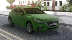 Mazda 3 Green for GTA San Andreas