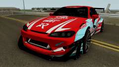 Nissan Silvia S15 Rocket Bunny BSI Drift Team for GTA San Andreas