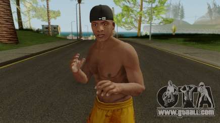 Skin Franklin V1 GTA V for GTA San Andreas