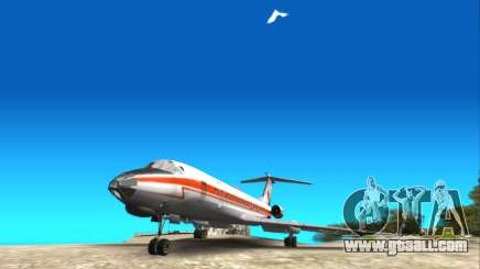 The Legendary Tu-134 for GTA San Andreas