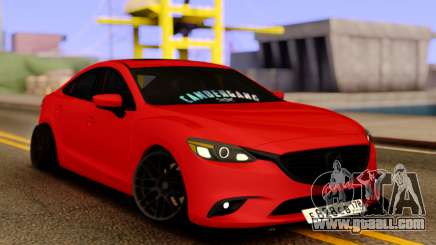 Mazda 6 Red Sport for GTA San Andreas