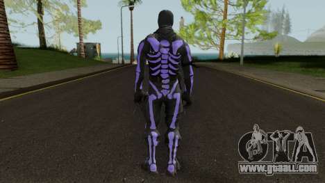 Purple Skull Trooper Style Fortnite for GTA San Andreas