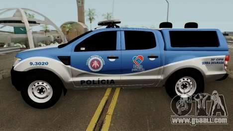 Ford Ranger 2014 - CIPM Serra Dourada for GTA San Andreas