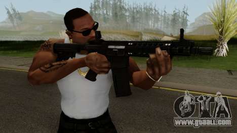Takedown Red Sabre M4A1 for GTA San Andreas